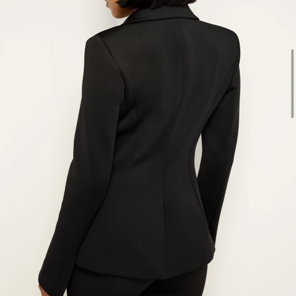 Good American ￼Women's Black Blazer - Picture 4 of 8